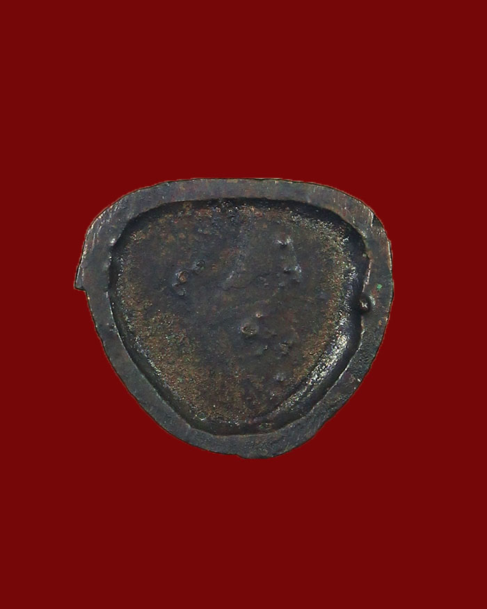 รูปหล่อหลวงปู่ทวด วัดช้างให้ รุ่น 111 ปี กระทรวงกลาโหม เนื้อโลหะรมดำ อุดกริ่ง - 3