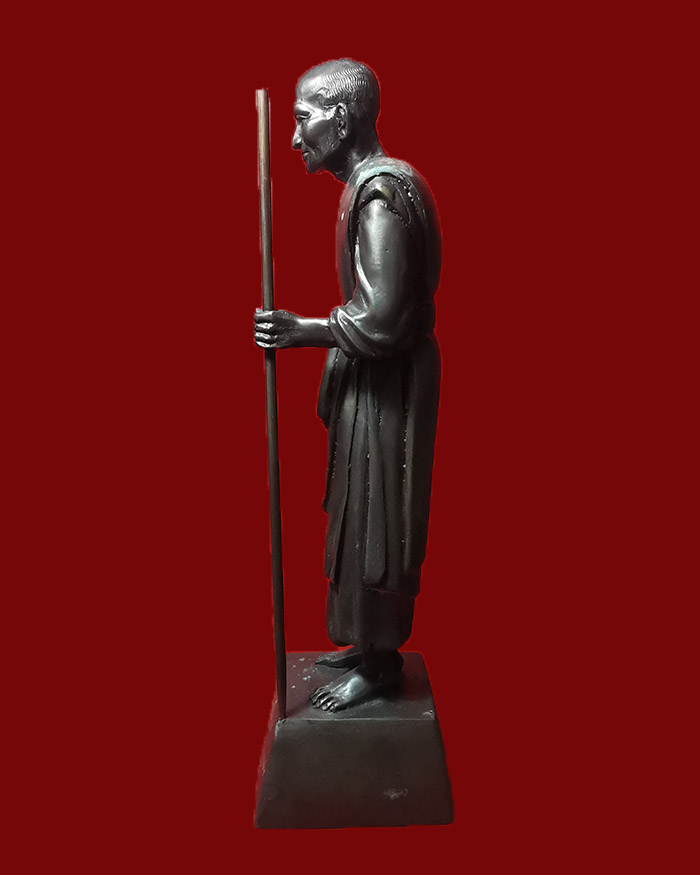 พระบูชาหลวงปู่ศุข วัดปากคลองมะขามเฒ่า  ที่ระลึกในการสร้างศาลาหลวงปู่ศุข ปี 45 - 3