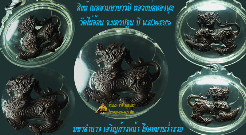 สิงห์ เมตตามหาบารมี หลวงพ่อทองพูล วัดไผ่ล้อม จังหวัดนครปฐม ปี พ.ศ. 2546 - 5