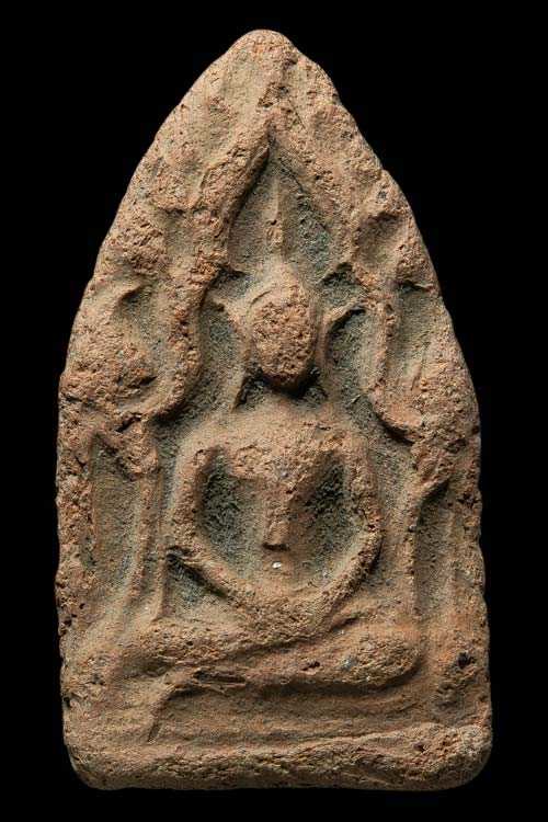 (((พระขุนแผนกรุวัดบ้านกร่าง พิมพ์ใบไม้ร่วง))) - 2