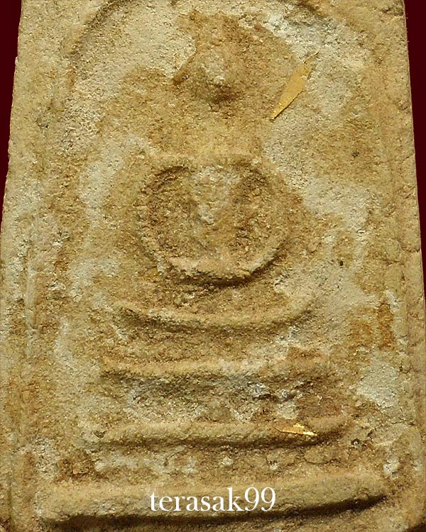 สมเด็จกรุวัดกุฎีทอง พิมพ์เส้นด้าย ทอง3แผ่น จ.พระนครศรีอยุธยา (3) - 5