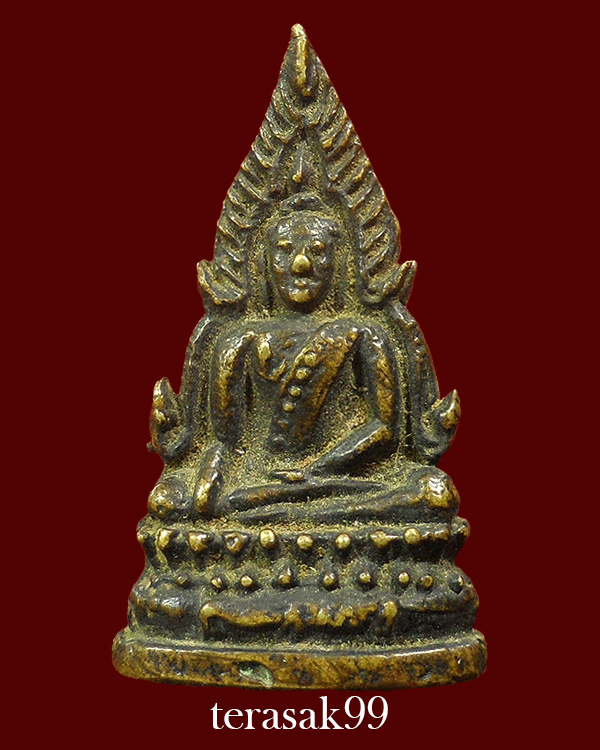 พระพุทธชินราช หลวงพรหมโยธี ปี2495 เนื้อทองผสม สวยๆ - 1