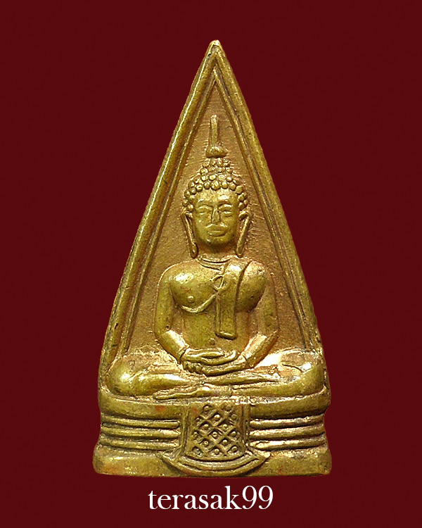หลวงพ่อโสธร2หน้า ปี2508 พิมพ์เม็ดพระศก 44-44 ตอกโค๊ต"โสธร" นิยมตรงปีราคาเบาๆ - 1