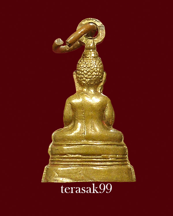 พระกริ่งหลวงพ่อโสธรปี2508 พิมพ์มีหู เนื้อทองเหลือง ราคาเบาๆ - 2
