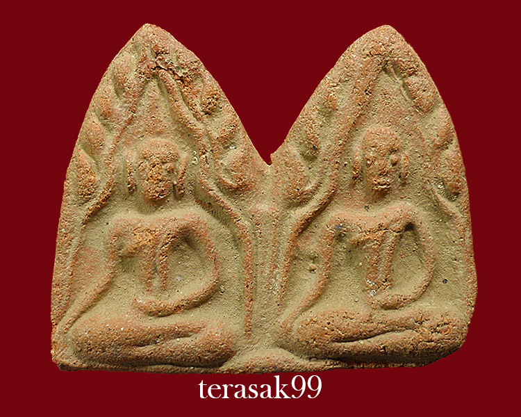 พระขุนแผนพิมพ์พลายคู่ใหญ่ ปลัดทวี วัดบ้านกร่าง ปี2490 หลวงพ่อมุ่ย,หลวงพ่อแพ,อ.นำ วัดดอนศาลาเสก - 1