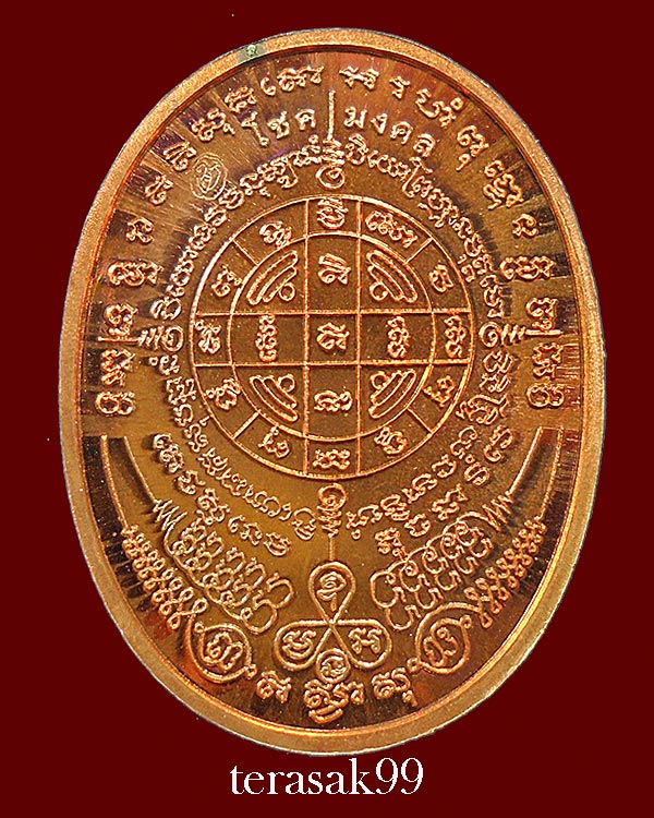 เหรียญพญาครุฑดวงตรามหาเดช วัดตรีทศเทพวรวิหาร พ.ศ.2553 เนื้อทองแดง - 2