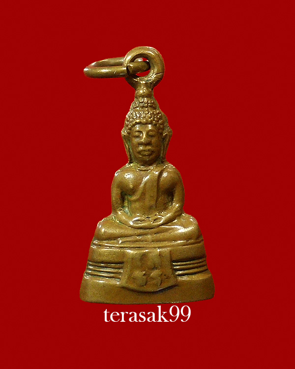 พระกริ่งหลวงพ่อโสธรปี2508 พิมพ์มีหู เนื้อทองเหลือง ราคาเบาๆ - 1