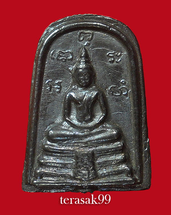 พระพุทธโสธร ปี2509 พิมพ์เล็บมือ เนื้อเมฆพัตร์ ราคาเบาๆ(2) - 1