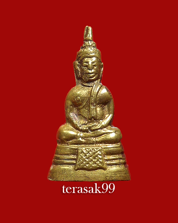 พระกริ่งน้อย หลวงพ่อโสธร ปี2506 ทองเหลือง สวยเดิมๆ - 1