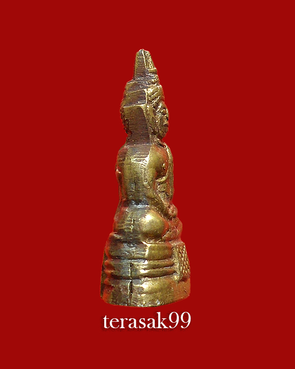พระกริ่งน้อย หลวงพ่อโสธร ปี2506 ทองเหลือง สวยเดิมๆ - 3