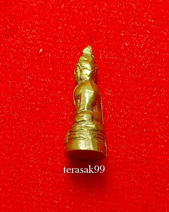 พระกริ่งน้อย หลวงพ่อโสธร ปี2506 ทองเหลือง สวยเดิมๆ(2) - 4