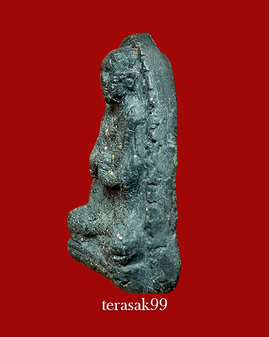 พระรูปเหมือนสมเด็จโต พรหมรังสี วัดประสาทฯ กทม. เนื้อดำแก่แร่ ปี2506 - 3