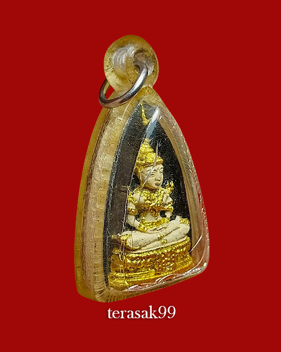 พระแก้วมรกต ชุดไตรภาคีเล็ก แจกกรรมการ เจ้าคุณนรฯ ปี2513 สวยเดิมๆ  - 3