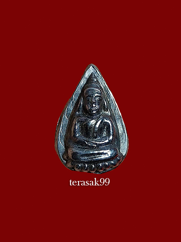 กลีบบัว หลังยันต์ หลวงปู่บุญ วัดกลางบางแก้ว นครปฐม เนื้อเมฆพัตร สวยๆราคาเบาๆ - 1