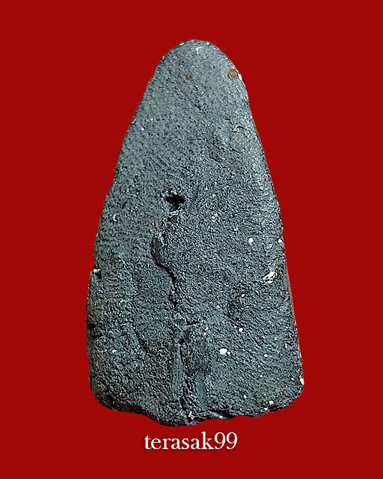 พระหลวงปู่ทวด วัดประสาทฯ กทม. พิมพ์ใหญ่ปลายมน เนื้อดำ สวยๆราคาเบาๆ - 2