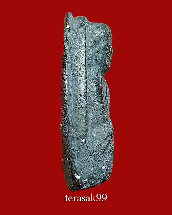 พระหลวงปู่ทวด วัดประสาทฯ กทม. พิมพ์ใหญ่ปลายมน เนื้อดำ สวยๆราคาเบาๆ - 3