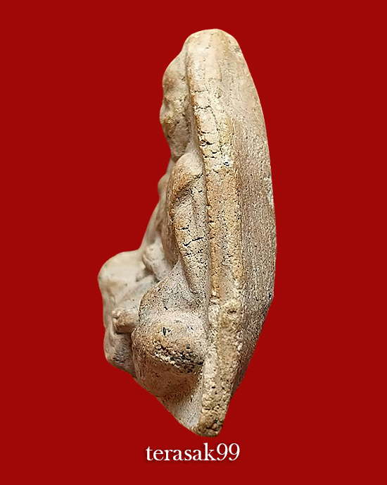 พระหลวงพ่อจง วัดประสาทบุญญาวาส ปี2506 เนื้อผงสีชมพู สวยๆหายาก - 3