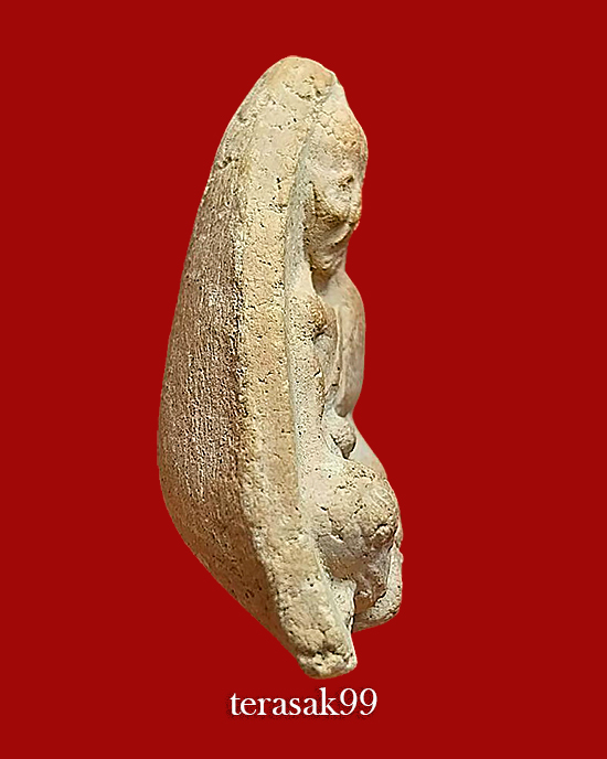 พระหลวงพ่อจง วัดประสาทบุญญาวาส ปี2506 เนื้อผงสีชมพู สวยๆหายาก - 4