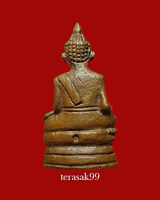 รูปหล่อองค์ลอย หลวงพ่อเหลือรุ่นแรก วัดดอนศาลา ปี ๒๕๓๔ พิมพ์ใหญ่ - 2