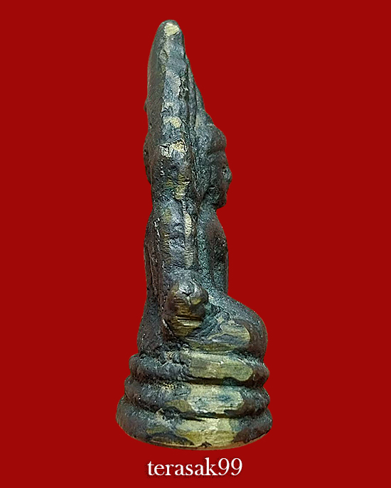 พระพุทธชินราช อินโดจีน พิมพ์ต้อ ไม่มีโค๊ต วัดสุทัศน์ ปี2485 สวยๆ - 4