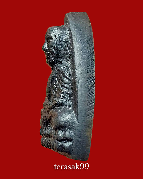 หลวงปู่ทวดพิมพ์หลังเตารีด พิมพ์ใหญ่A ปี2505 วัดคอกหมูโค๊ดหมู1ตัว สวยๆ - 3