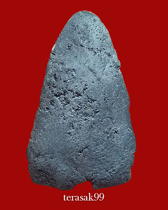 พระหลวงปู่ทวด วัดประสาทฯ กทม. พิมพ์ใหญ่ปลายมน เนื้อดำ สวยๆราคาเบาๆ - 2