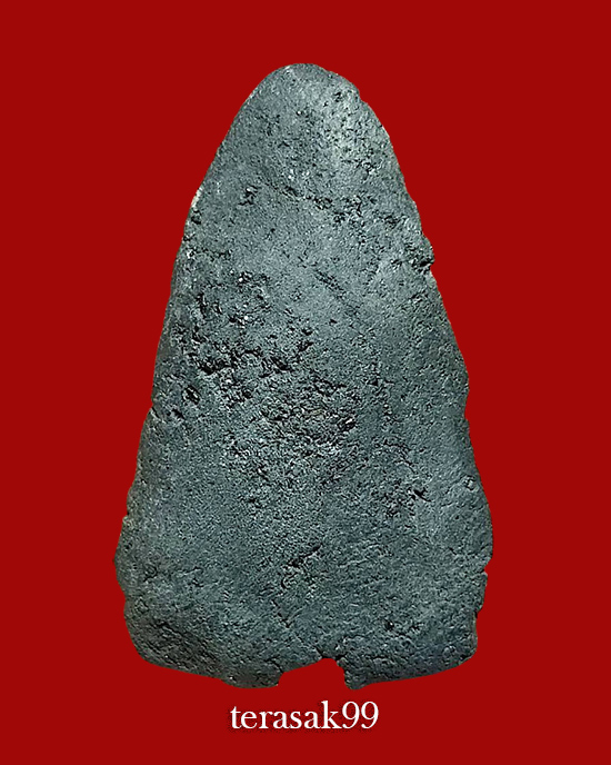 พระหลวงปู่ทวด วัดประสาทฯ กทม. พิมพ์ใหญ่ปลายมน เนื้อดำ สวยๆราคาเบาๆ - 2