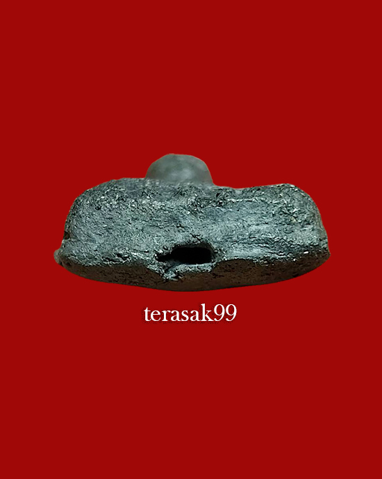 พระหลวงปู่ทวด วัดประสาทฯ กทม. พิมพ์ใหญ่ปลายมน เนื้อดำ สวยๆราคาเบาๆ - 4