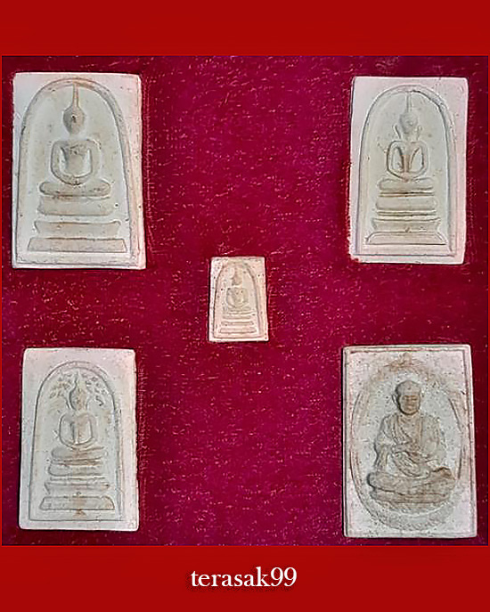 พระผงสมเด็จ อนุสรณ์รุ่น 118ปี สมเด็จพระพุฒาจารย์ โต ชุด5องค์+กล่องเดิม(2) - 2