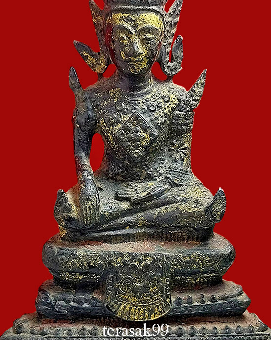 พระบูชารัตนฯ ปีระกา ขนาดหน้าตักประมาณ2.3นิ้ว สวยเดิมๆ - 4