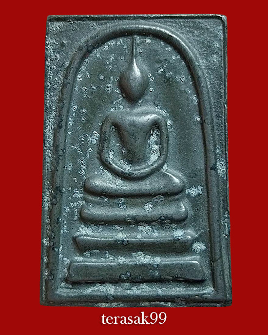 สมเด็จวัดระฆังฯ รุ่น 108 ปี พิมพ์ใหญ่ เนื้อตะกั่วถ้ำชา สวยๆราคาเบาๆ - 1