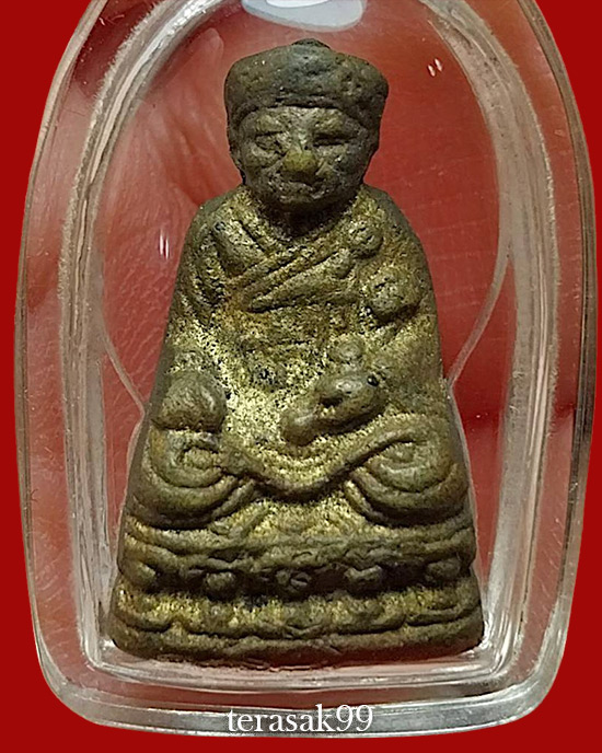 ไต่ฮงกง รุ่น2 หัวกลึง(นิยม) ปี2513 เนื้อทองผสม สวยๆ - 4