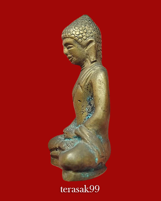 พระกริ่งภูธราวดี อาจารย์เชื้อ วัดสะพานสูง บางซื่อ ปี2506 เนื้อทองผสมแต่งเก่าสวยงาม - 3