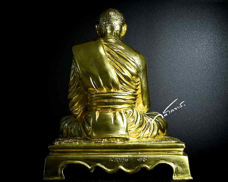 พระบูชารุ่นแรก เลื่อนขั้นเศรษฐี หลวงปู่เร็ว วัดหนองโน จ.อุบลราชธานี - 2