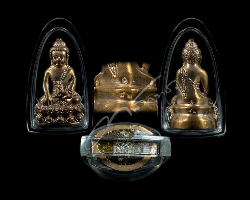 พระกริ่งพุทธวัง ชุดกรรมการ ๓ องค์ หลวงปู่เจิม วัดหนองน้ำขุน จ.ระยอง  - 3