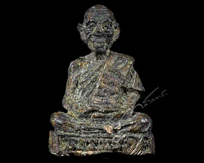 รูปหล่อโบราณ รุ่นผู้พิพากษา หลวงปู่ธรรมรังษี สุรินทร์ - 1