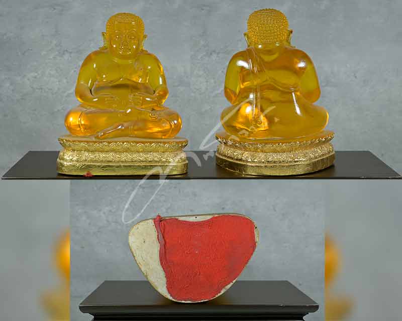 ชุดพระบูชา พระสังกัจจายน์ ๔ องค์ ๔ สี - 5