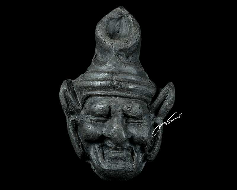 เศียรพ่อแก่ฤาษี พิมพ์ใหญ่ อาจารย์เบส เมืองฝาง - 1