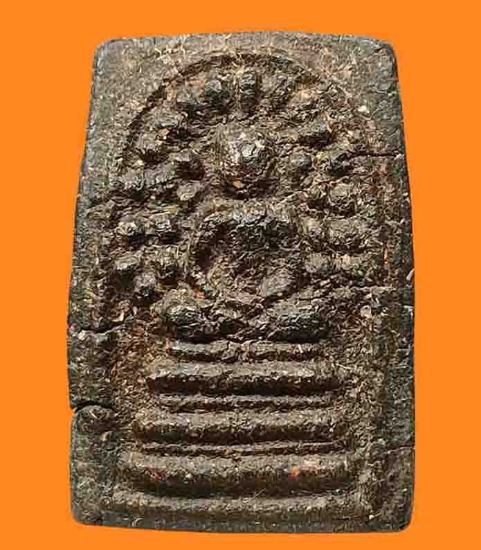 @^_^@พระสมเด็จเนื้อชานหมากพิมพ์ปรกโพธิ์ พระครูจันทสโรภาส(หลวงพ่อเ ที่ยง) วัดม่วงชุม@^_^@ - 1