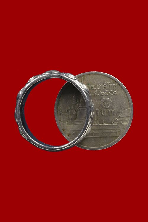 แหวนมงคลเก้า วัดราชบพิธฯ เนื้อเงิน ปี 2520 - 4