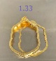 กรอบทองใหม่มือ 1 ขนาดหน้าจอกรอบด้านใน 4.0x3.1 นน.1.33 (เนื้อทอง 60-70%)