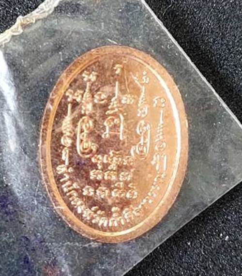 เหรียญนาคปรก สำนักสงฆ์ วัดถ้ำศิลาวรรณ เนื้อทองแดง เหรียญขนาดเล็ก - 2