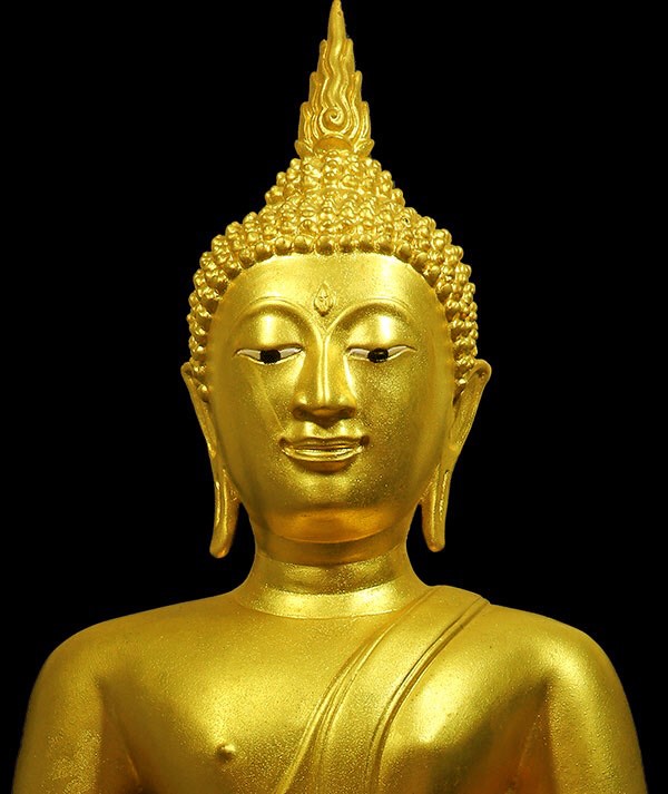 รุ่นแรก ***1 ใน 4 ทิศ พระพุทธนิรโรคันตรายชัยวัฒน์จตุรทิศ หรือ "พระพุทธรูปสี่มุมเมือง" สวยงาม no,1288 - 1