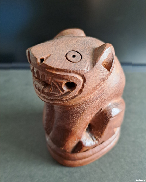 เสือแกะไม้พยุง ขนาดบูชา หลวงพ่อชาญ วัดบางบ่อ จังหวัดสมุทรปราการ..องค์ 2 - 4