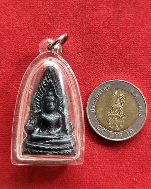 พระพุทธชินราชหลวงปู่อ่อน ญาณสิริ เนื้อเมฆพัด วัดป่านิโครธาราม จ.อุดรธานี - 4