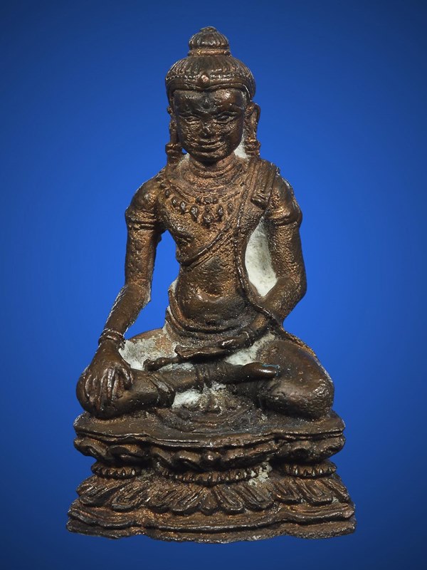 พระกริ่งนวะโลหะ รุ่นแรก หลวงพ่อแพ วัดพิกุลทอง จ.สิงห์บุรี ปี 2512 (605) - 1