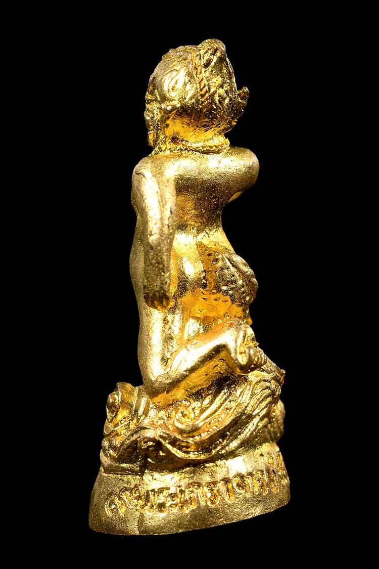 มัจฉานุ หลวงปู่หมุน รุ่น9อริยะ5แผ่นดิน เนื้อทองทิพย์ - 2