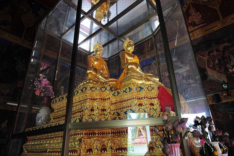 เหรียญหลวงพ่อสองพี่น้อง วัดหนองโว้ง จ.สุโขทัย ปี 2535 (G14) - 3