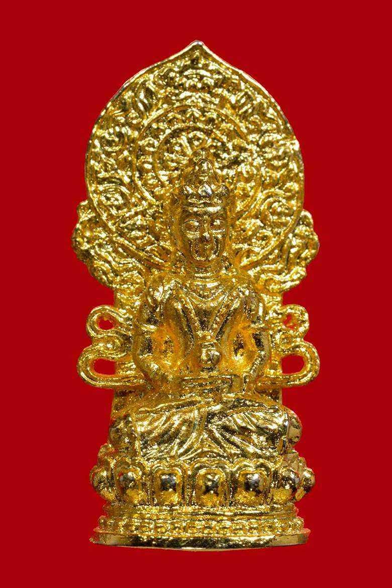 พระกริ่ง กวนอิมชัยมงคลธิเบต วัดเล่งเน่ยยี่ 2549 (G23) - 3