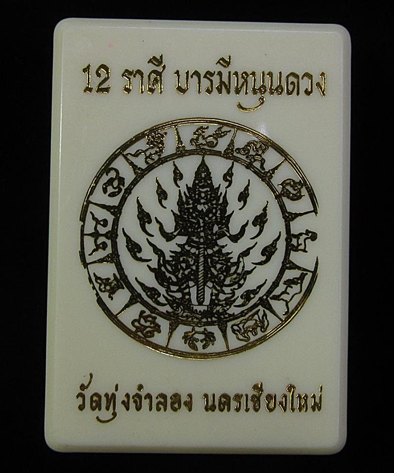 เหรียญท้าวเวสสุวรรณ รุ่น 12 ราศี บารมีหนุนดวง (G28) - 3